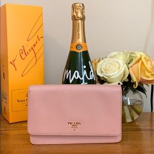 Genuine/ authentic Prada Saffiano wallet clutch